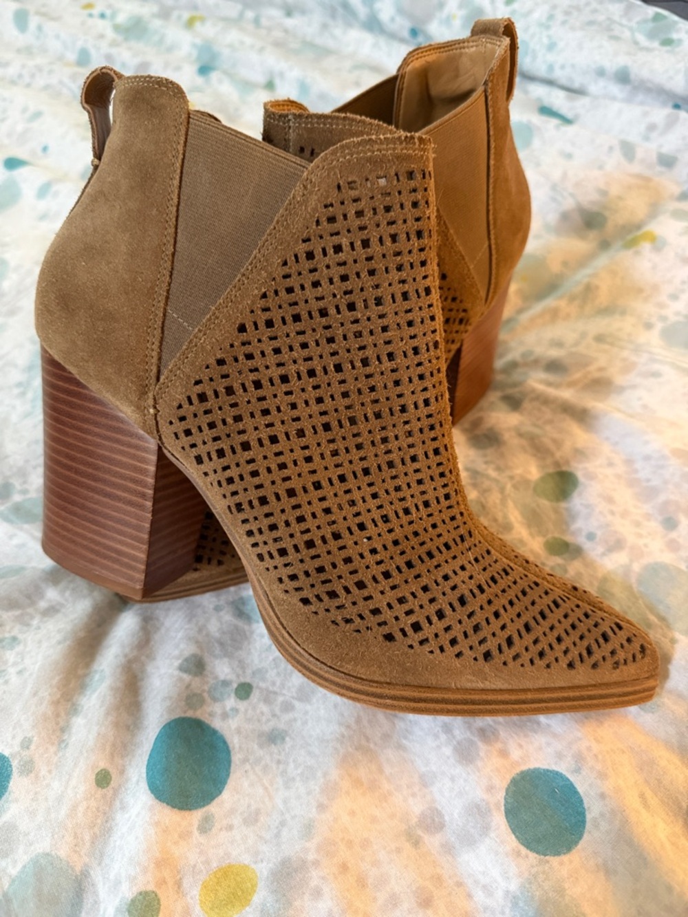 Marc Fisher suede booties